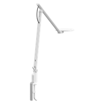 Nova Task Light, Clamp Base, Arctic White