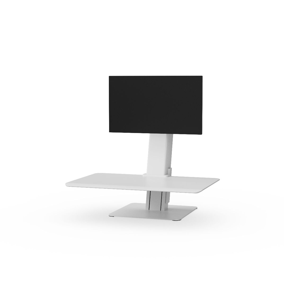 QuickStand Eco、モニター1台用、ホワイト
