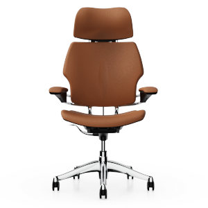 Corvara Saddle/Tanレザー張地のFreedom Headrest